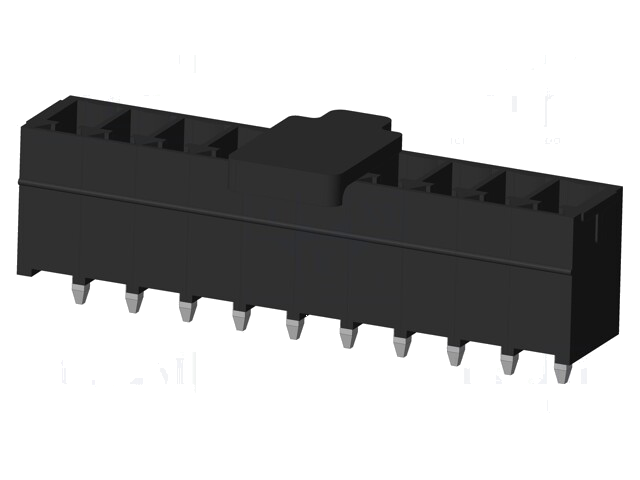 Connector: ontkoppelbare terminal strip; contact; mannelijk Connector: ontkoppelbare terminal strip; contact; mannelijk